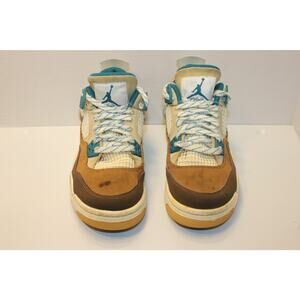Nike Air Jordan 4 Retro GS Cacao Wow Brown Teal FB2214-200 Youth Size 4Y